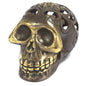 Vintage Brass Skull – Large | Halloween Decor