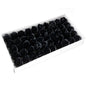 Craft Soap Flowers – Medium Black Rose | Pack of 10