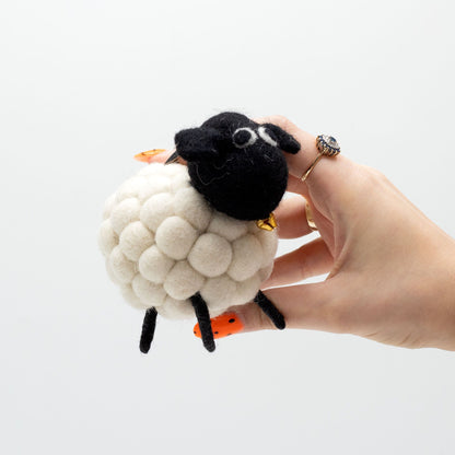 Little Felt Sheep – White | Sustainable Sourced Materials