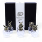 Mystical Creatures Bottom Up Glasses – 100ml x Set of 6 | Antique Bronze