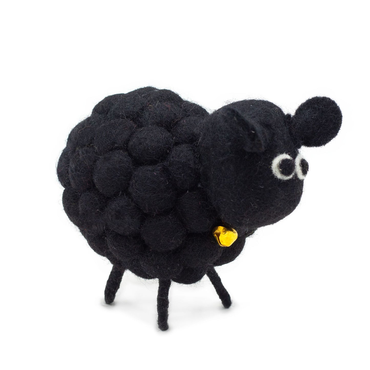 Little Felt Sheep – Black | Sustainable Sourced Materials