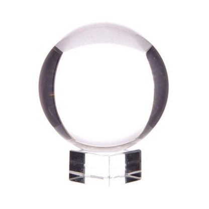 Crystal Ball on Stand - 80mm | High Quality Optical Glass