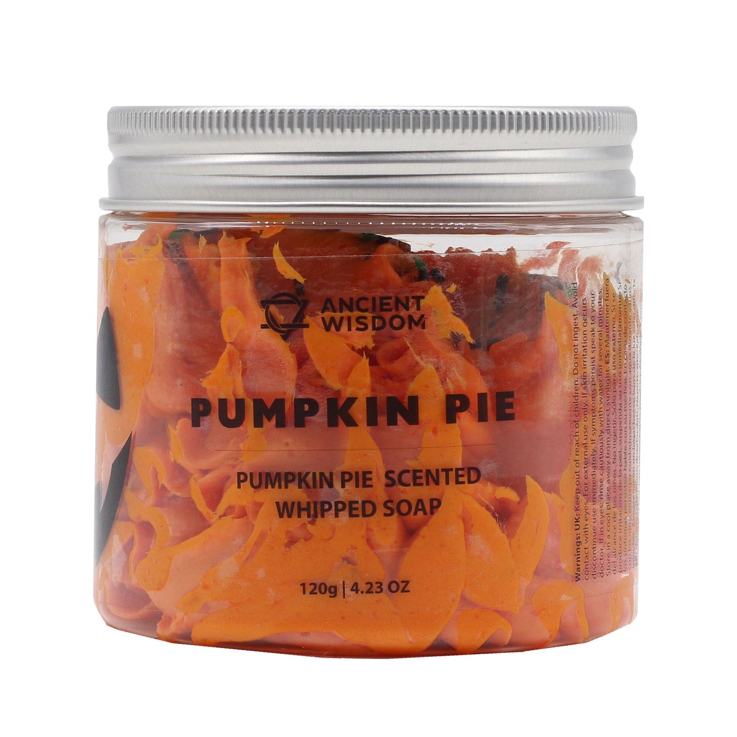 Halloween Whipped Soap – Pumpkin Pie | Cinnamon, Clove & Vanilla Fragrance