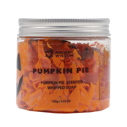 Halloween Whipped Soap – Pumpkin Pie | Cinnamon, Clove & Vanilla Fragrance