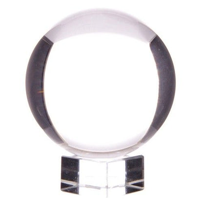 Crystal Ball on Stand - 150mm | High Quality Optical Glass