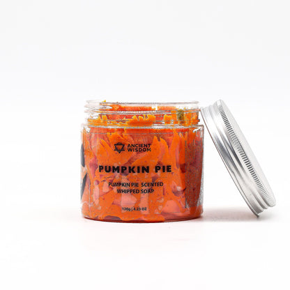 Halloween Whipped Soap – Pumpkin Pie | Cinnamon, Clove & Vanilla Fragrance