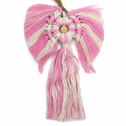 Hati-Hati Macrame Angel – Guardian Girl | Hand Woven from Pure Indonesian Cotton