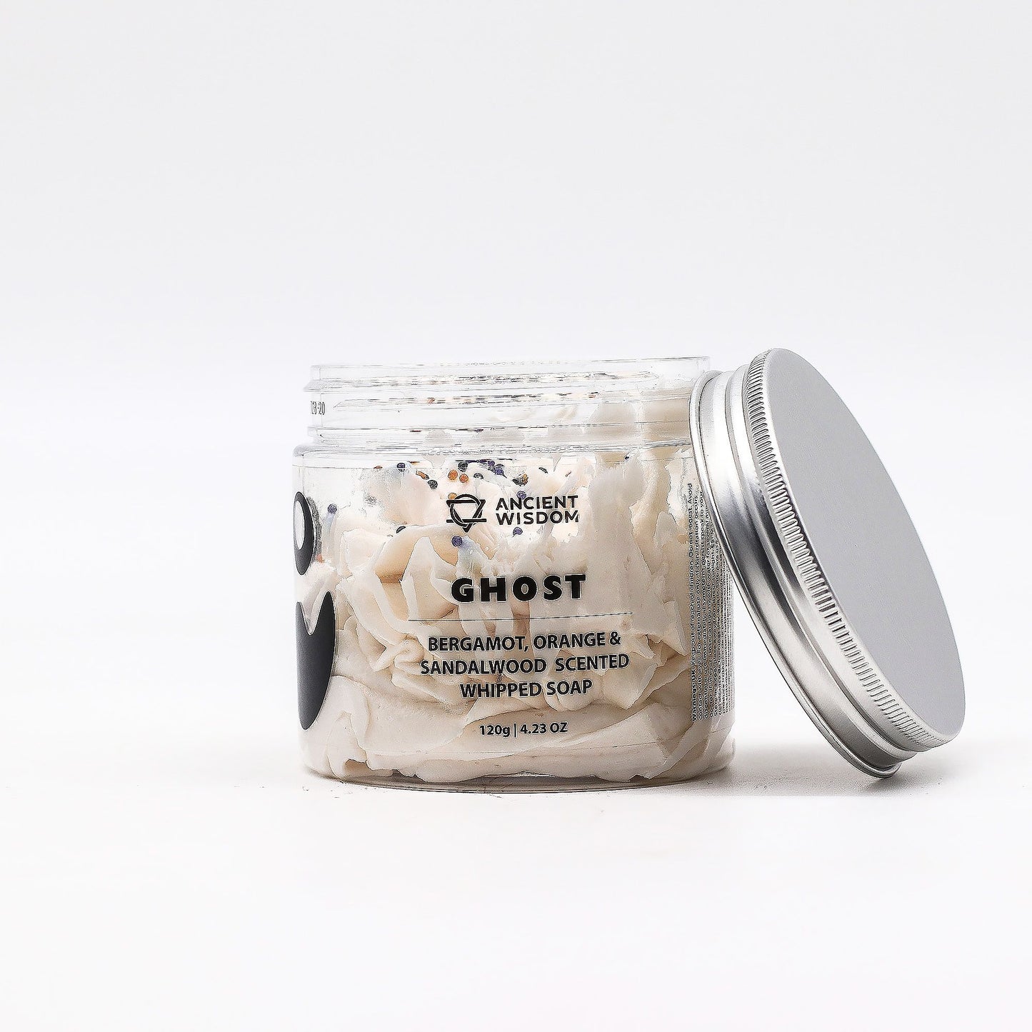 Halloween Whipped Soap – Ghost | Bergamot, Orange & Sandalwood Fragrance