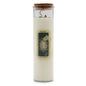 Magic Spell Candle - Prosperity | Soy Wax with Tiger's Eye + Green Aventurine Gemstones & Lemon Honeysuckle Fragrance