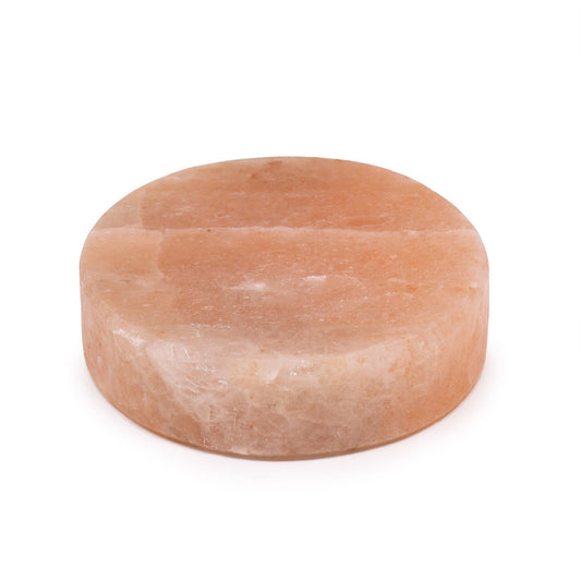 Himalayan Salt Cooking & Serving Plate – Round | Naturally Antibacterial