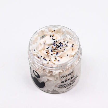 Halloween Whipped Soap – Ghost | Bergamot, Orange & Sandalwood Fragrance