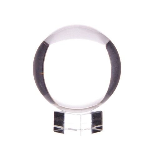 Crystal Ball on Stand - 50mm | High Quality Optical Glass