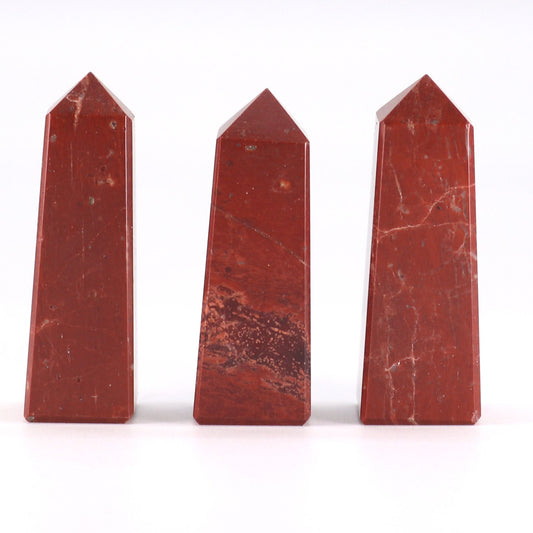 Gemstone Obelisk Points – Red Jasper | Stone of Endurance