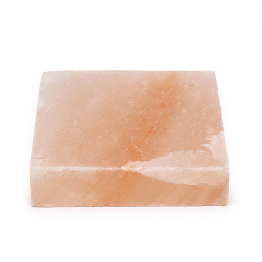 Himalayan Salt Cooking & Serving Plate – Square | Naturally Antibacterial