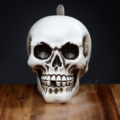 Halloween Backflow Incense Burner – Skull | Cascading Smoke Effect