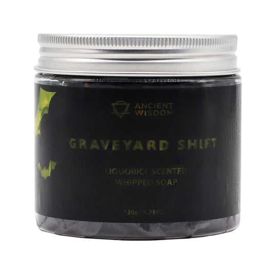 Halloween Whipped Soap – Graveyard Shift | Liquorice Fragrance
