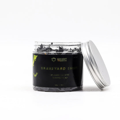 Halloween Whipped Soap – Graveyard Shift | Liquorice Fragrance