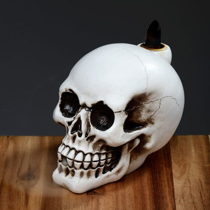 Halloween Backflow Incense Burner – Skull | Cascading Smoke Effect