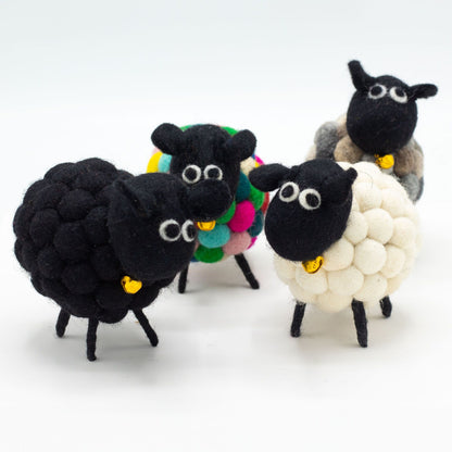 Little Felt Sheep – White | Sustainable Sourced Materials