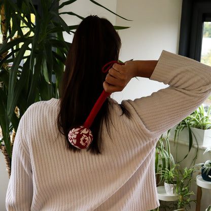 Wormwood Massage Hammer – Red | TCM Tapping Therapy