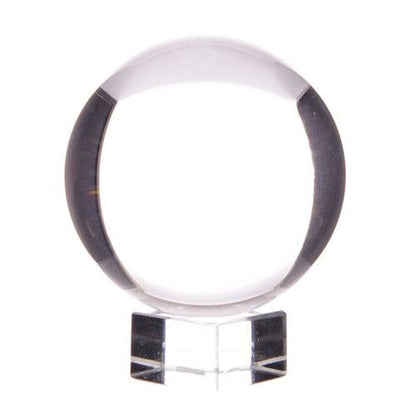 Crystal Ball on Stand - 110mm | High Quality Optical Glass