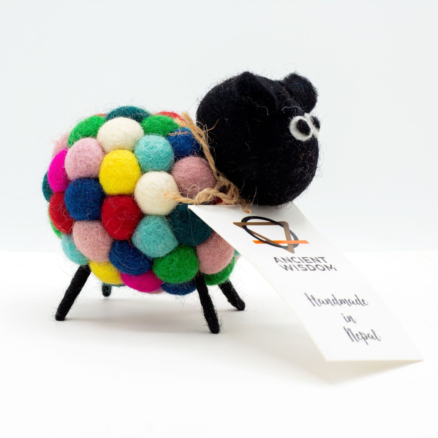 Little Felt Sheep – Multi-coloured | Sustainable Sourced Materials