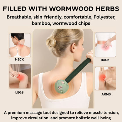 Wormwood Massage Hammer – Lavender | TCM Tapping Therapy