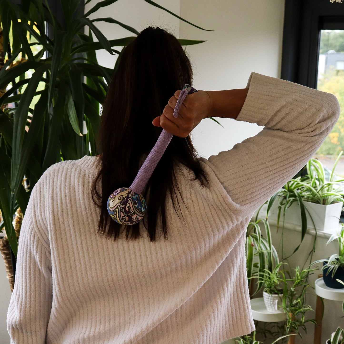 Wormwood Massage Hammer – Lavender | TCM Tapping Therapy