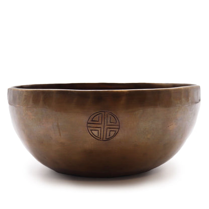 Indian Moon Phase Singing Bowl – Extra Large (22cm) | Handcrafted, Deep Resonance & Spiritual Serenity