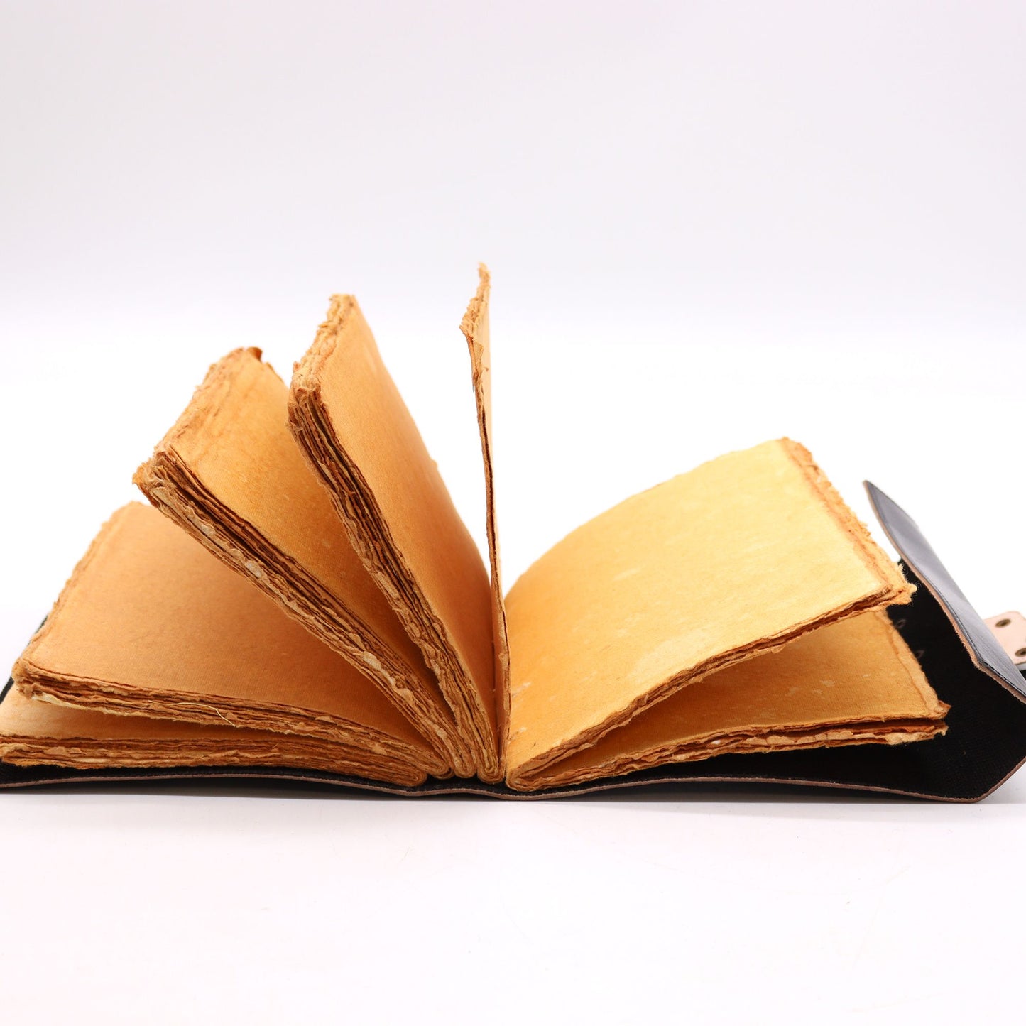 Book of Shadows – Black & Gold | 200 Deckle-Edge Pages