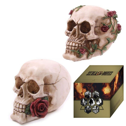 Gothic Skull – Rose Design | Halloween Decor