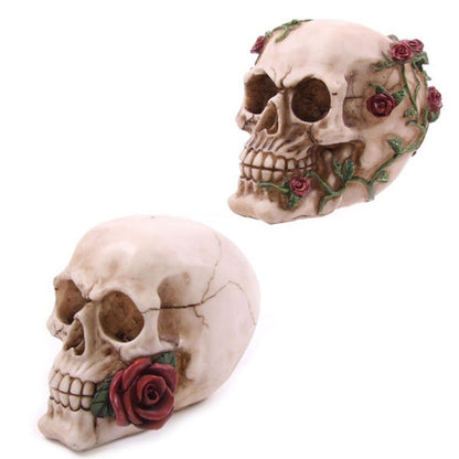 Gothic Skull – Rose Design | Halloween Decor