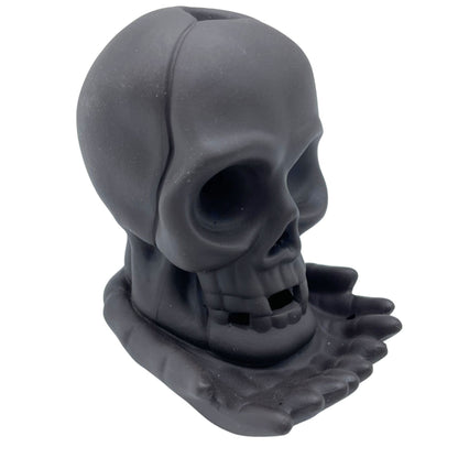 Halloween Backflow Incense Burner – Weeping Skull with Light | Cascading Smoke Effect