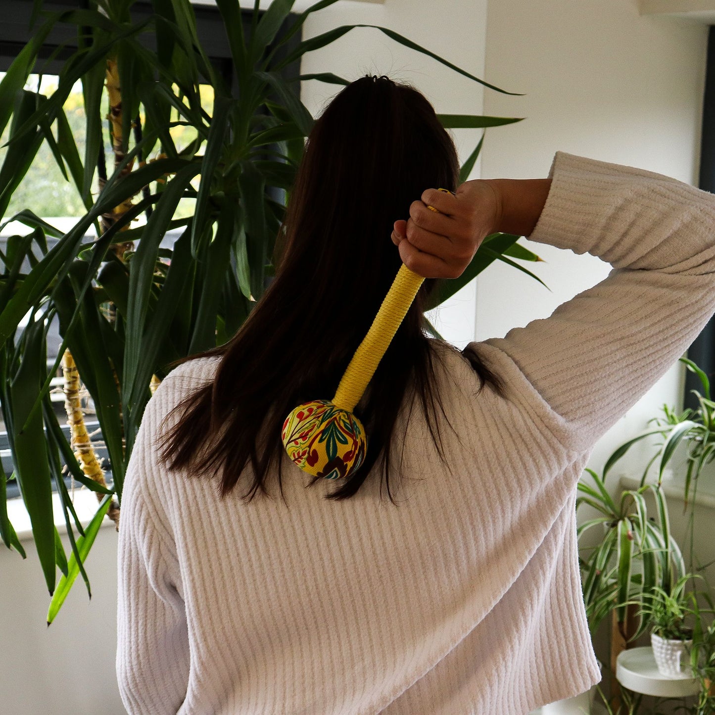 Wormwood Massage Hammer – Lemon | TCM Tapping Therapy