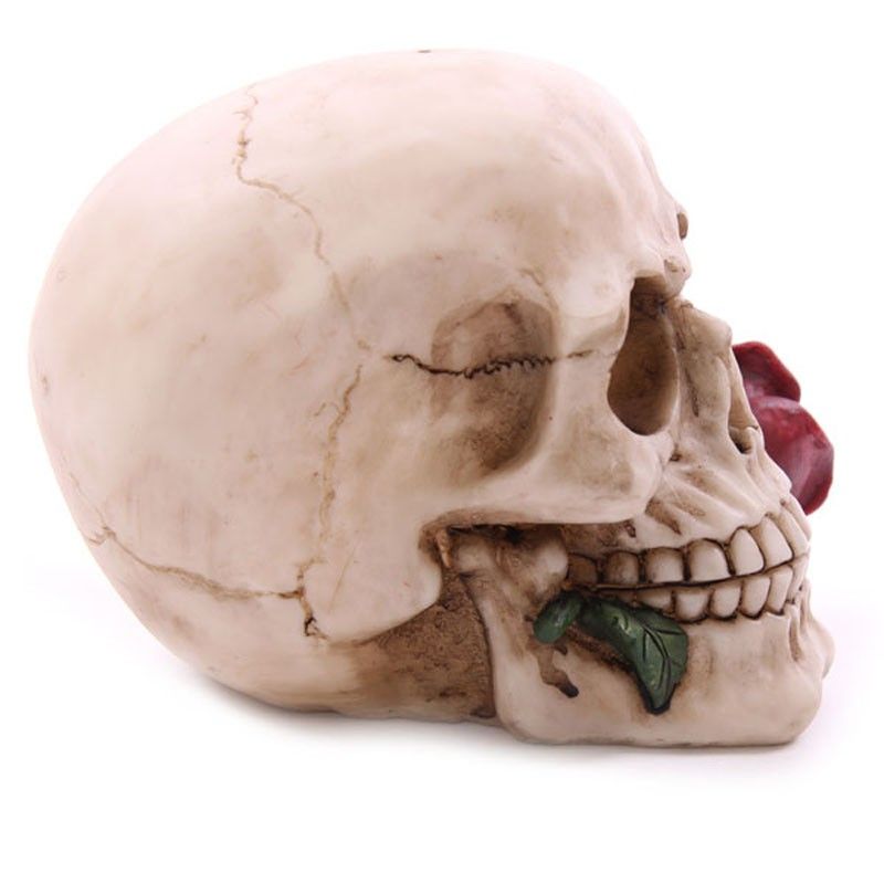 Gothic Skull – Rose Design | Halloween Decor