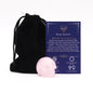 Small Gemstone Skull – Rose Quartz | Live & Love Life Today