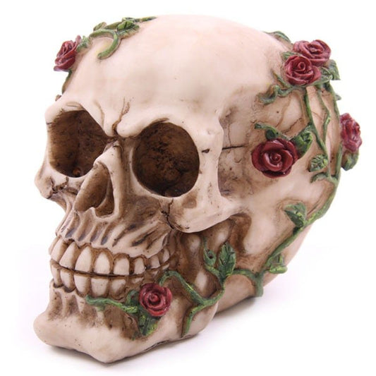 Gothic Skull – Rose Design | Halloween Decor