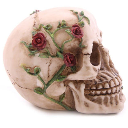Gothic Skull – Rose Design | Halloween Decor