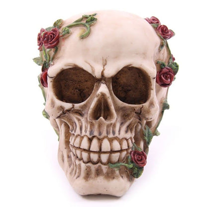 Gothic Skull – Rose Design | Halloween Decor