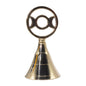 Altar Brass Bell - Three Moon | Polished Brass Finish