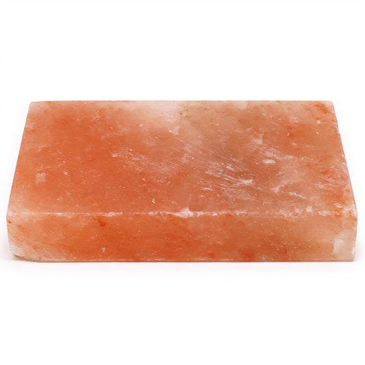 Himalayan Salt Cooking & Serving Plate – Rectangle | Naturally Antibacterial