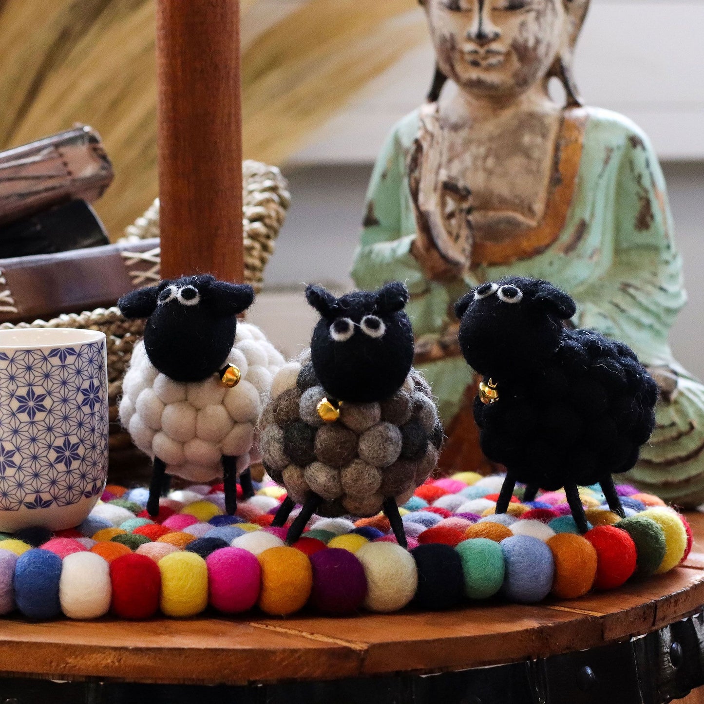 Little Felt Sheep – White | Sustainable Sourced Materials