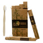 Family-Pack White Bamboo Toothbrush – Medium Soft | Eco-Friendly & Antibacterial