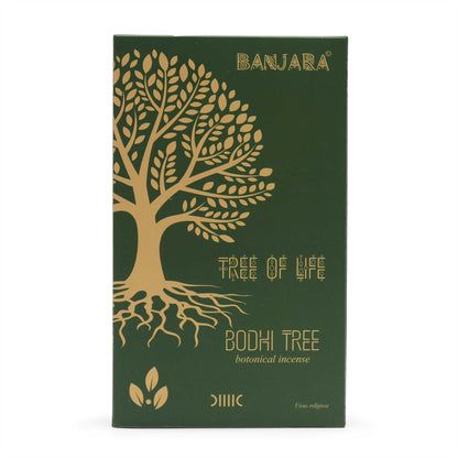 Banjara Botanical Incense Sticks – Bodhi Tree (22cm) | Sacred Tree-Inspired Aroma for Ritual & Meditation