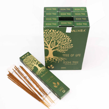 Banjara Botanical Incense Sticks – Bodhi Tree (22cm) | Sacred Tree-Inspired Aroma for Ritual & Meditation