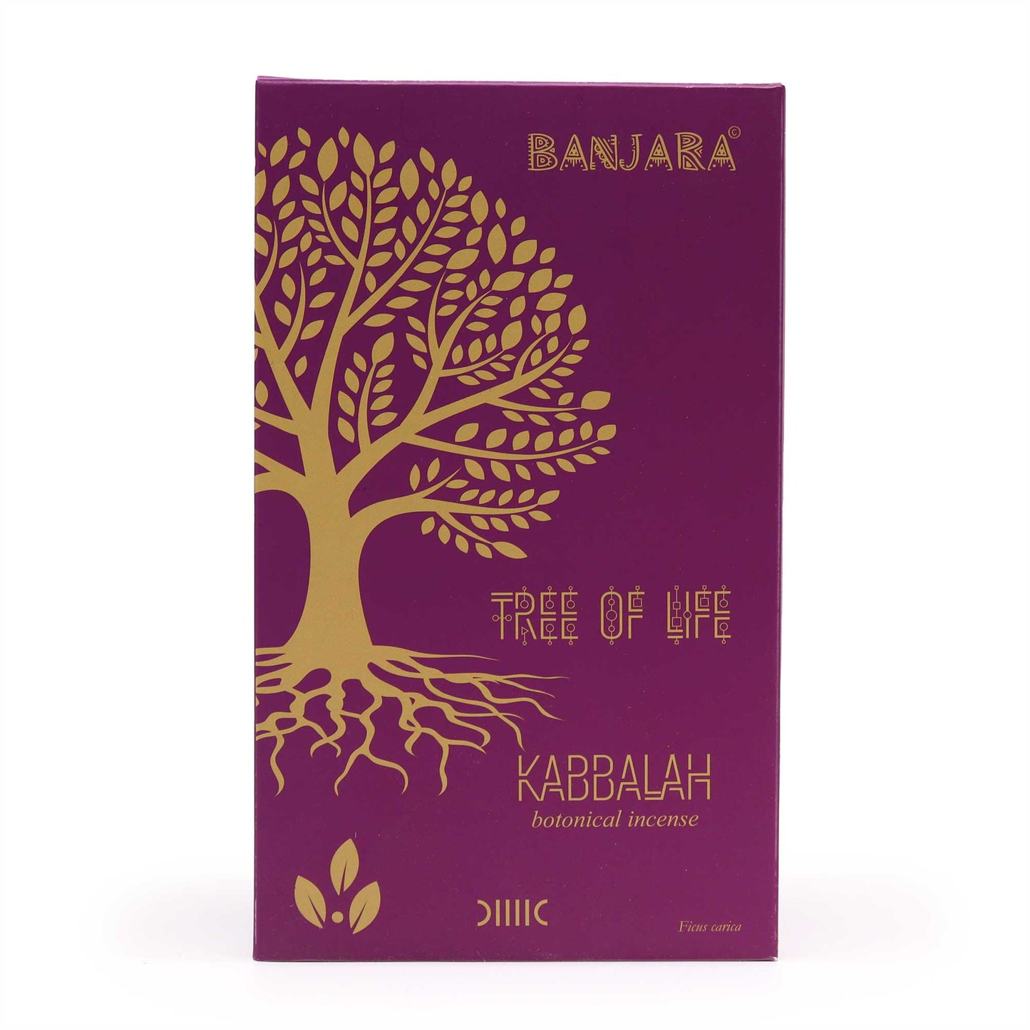 Banjara Botanical Incense Sticks – Kabbalah (22cm) | Sacred Tree-Inspired Aroma for Ritual & Meditation
