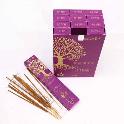 Banjara Botanical Incense Sticks – Kabbalah (22cm) | Sacred Tree-Inspired Aroma for Ritual & Meditation