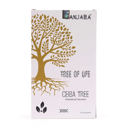 Banjara Botanical Incense Sticks – Ceiba Tree (22cm) | Sacred Tree-Inspired Aroma for Ritual & Meditation