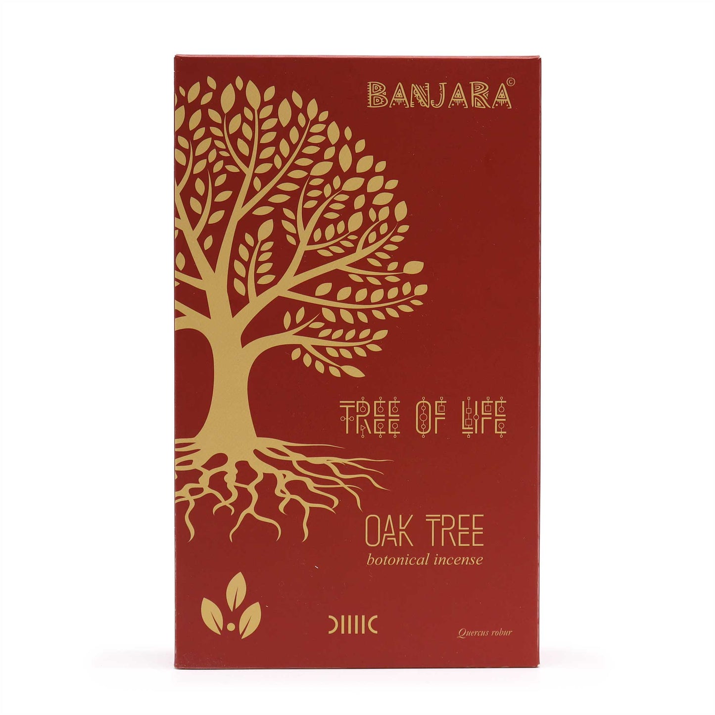Banjara Botanical Incense Sticks – Oak Tree (22cm) | Sacred Tree-Inspired Aroma for Ritual & Meditation