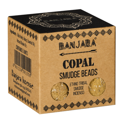 Banjara Smudge Beads with Holder – Copal | Herbal Cleansing Rituals